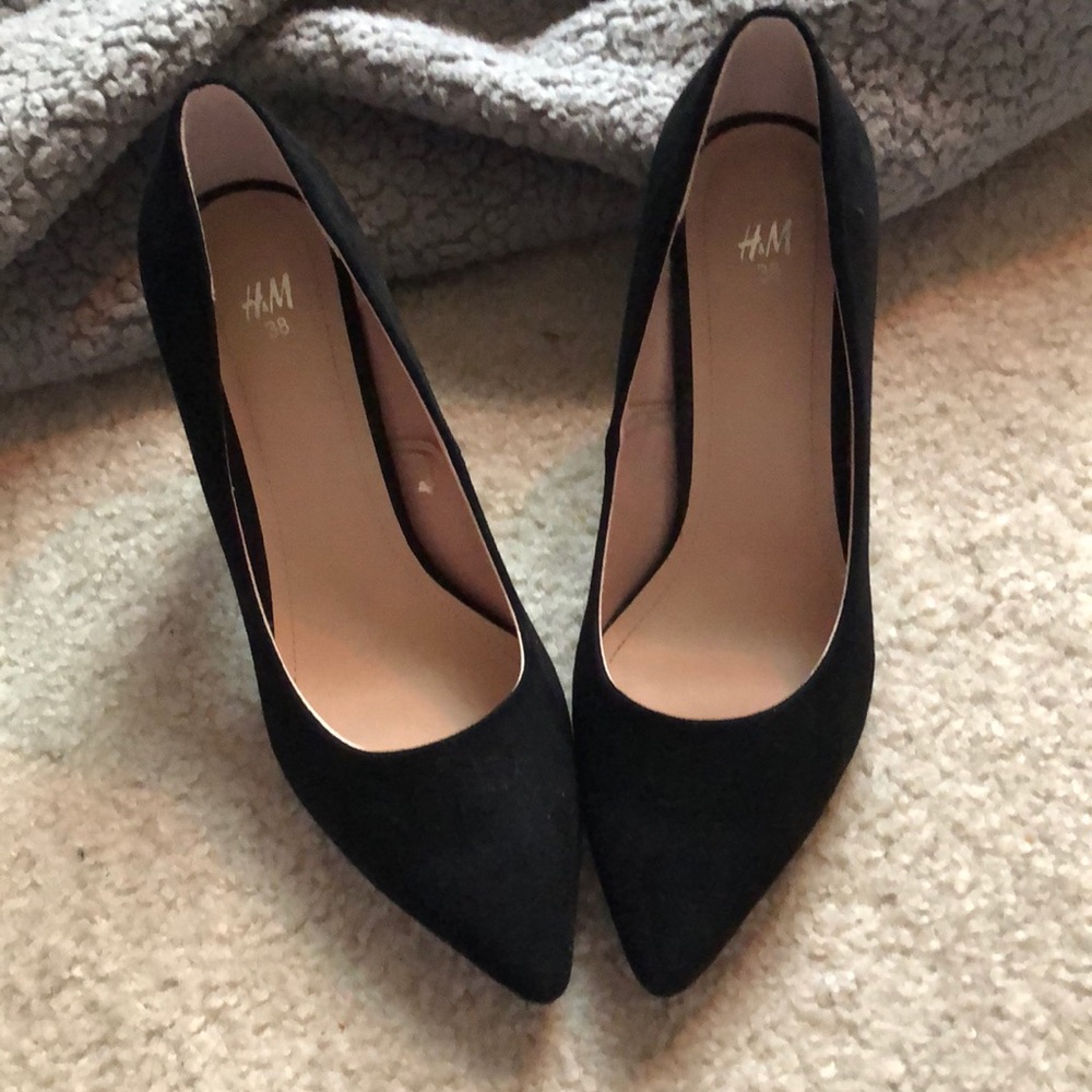 H&M Simple Black Heels